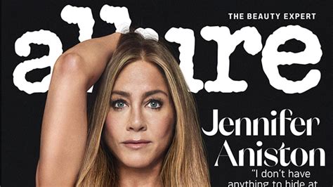 jennifer anistonsexy|Jennifer Aniston Wows in Chanel Bikini on 'Allure' Cover.